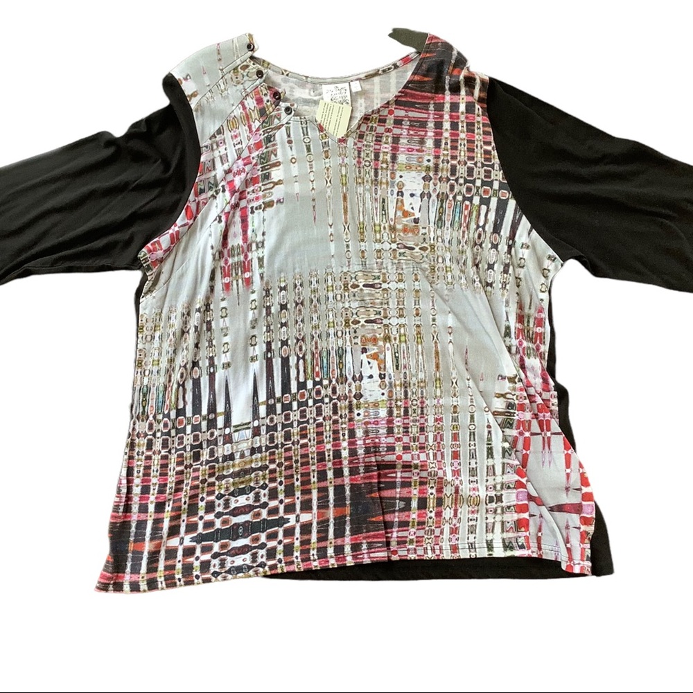 Long sleeve 3X top